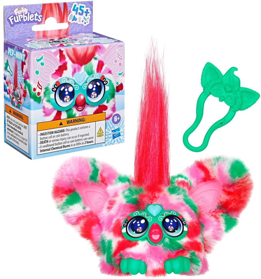 Minkštas interaktyvus žaislas Furby Gold Glam