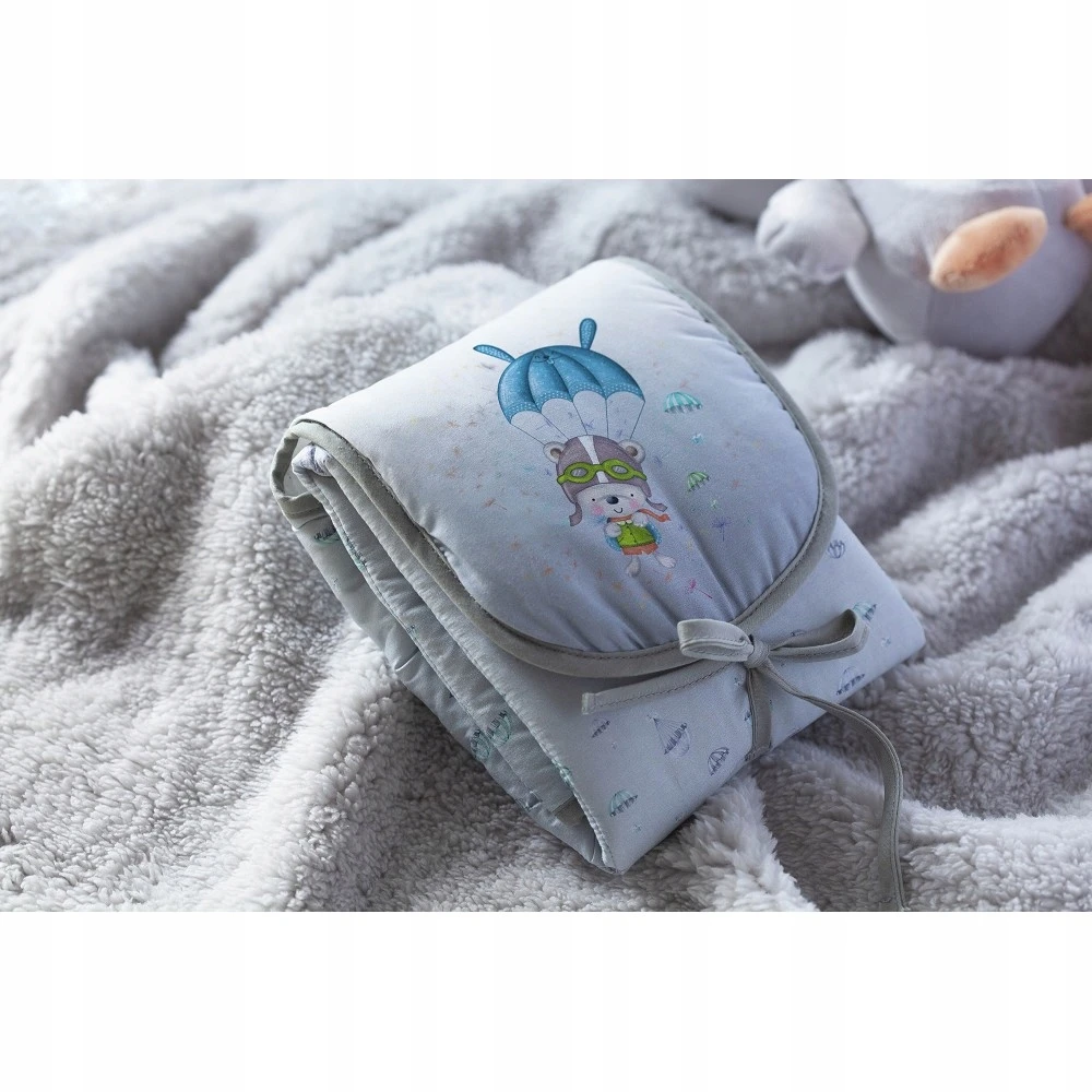 Interbaby Travel Changing Mat 45x75 Mėlyna Bear