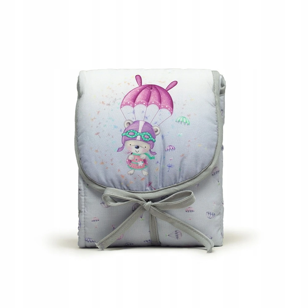 Interbaby Travel Changing Mat 45x75 Rožinė Bear