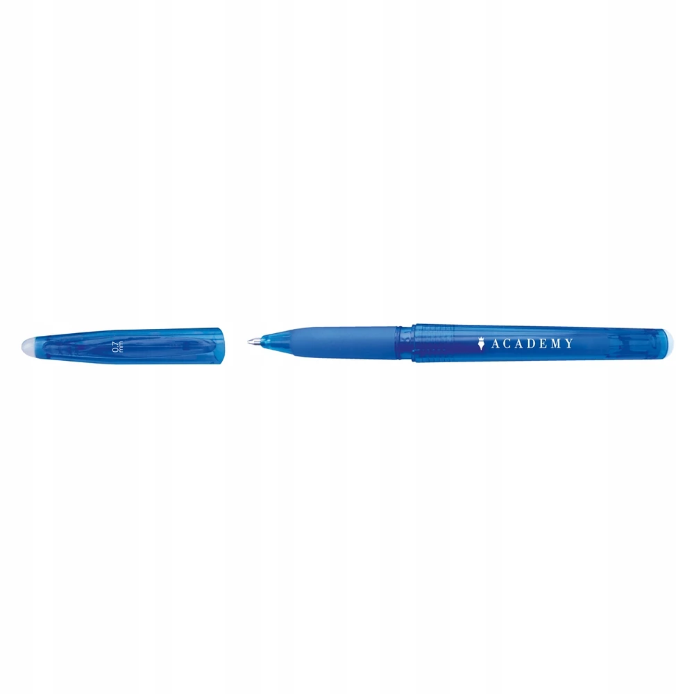 Interdruk 6 vnt. trinamojo rašiklio "academy" mėlynas, 0.7 mm