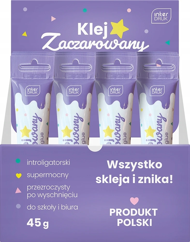Interdruk KLEJ ZACZAROWANY 45G