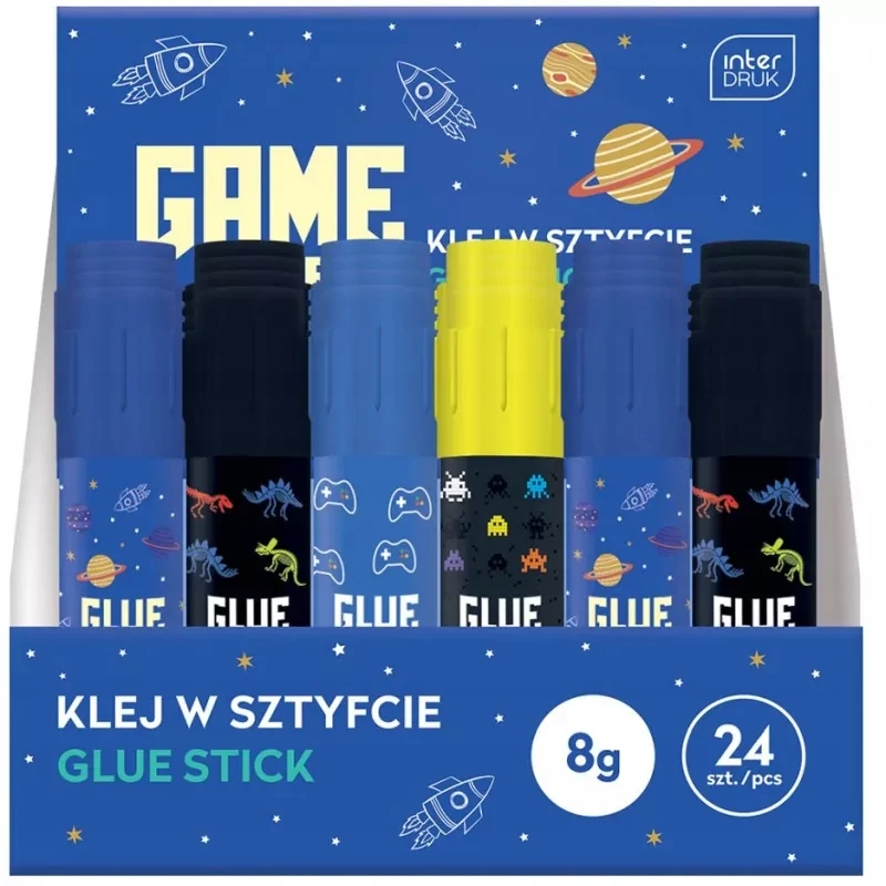 Interdruk MOKYKLOS GLUE STICK 8G ŽAIDIMAS VIRŠ INTERPRINT