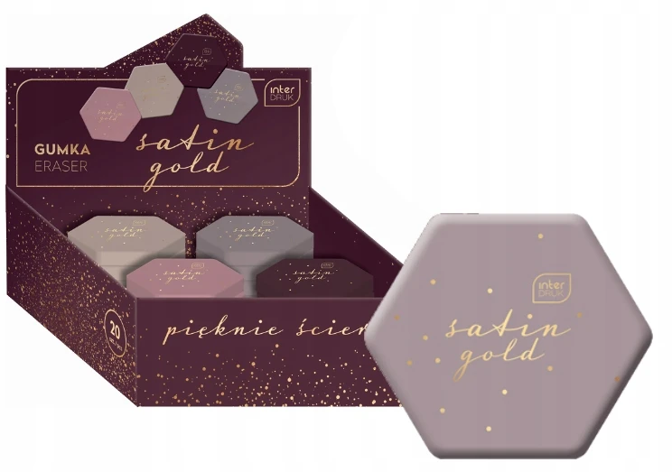 Interdruk Stilinga trintukas "satin Gold" su aukso detalėmis, 4 dizainai
