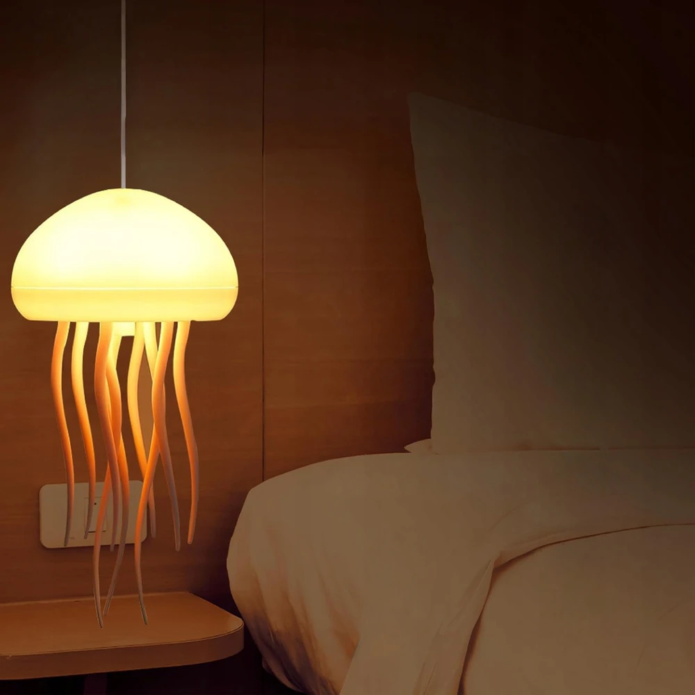 Interlook MEDUZA Naktinė lempa DLA DZIECI LED RGB AKTYWACJA DŹWIĘKIEM RUCHOME MACKI