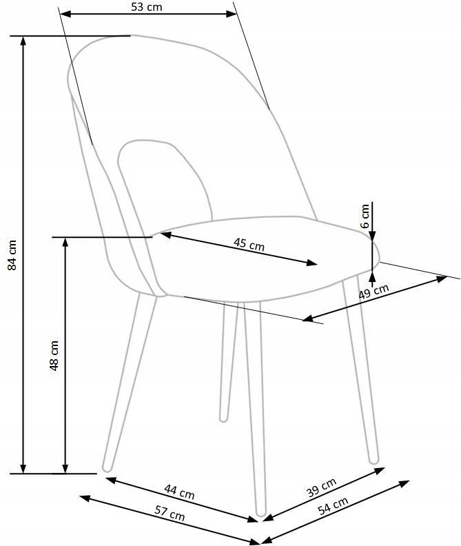 Intesi Bawaria Žalias kėdė