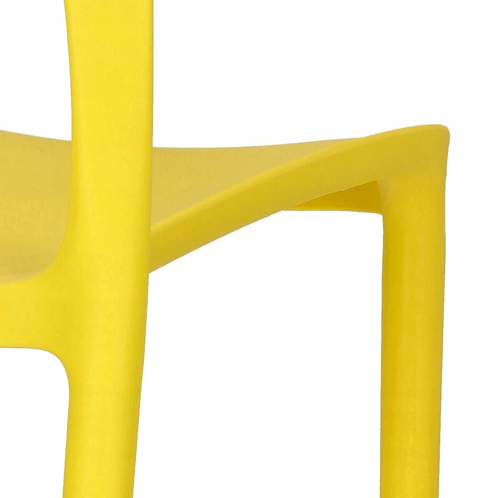 Intesi FLEXI PLASTIKO KĖDĖ, geltona, šviesi, ERGONOMIKA