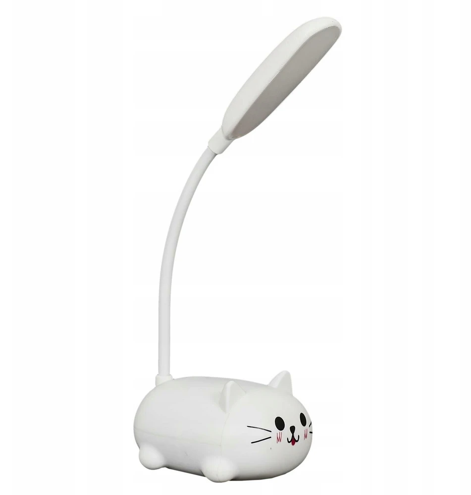 Intesi LAMKPA LED do pokoju dziecka Kitty balta USB