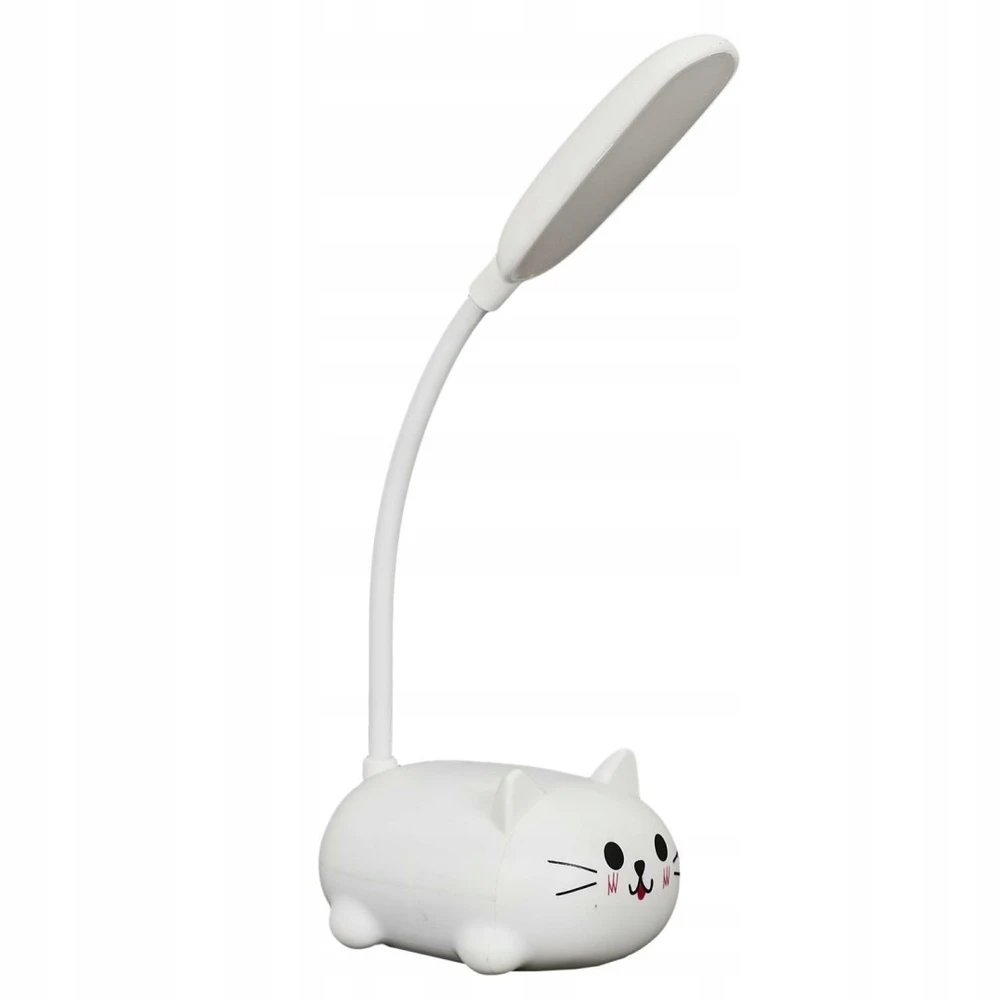Intesi LAMKPA LED do pokoju dziecka Kitty balta USB