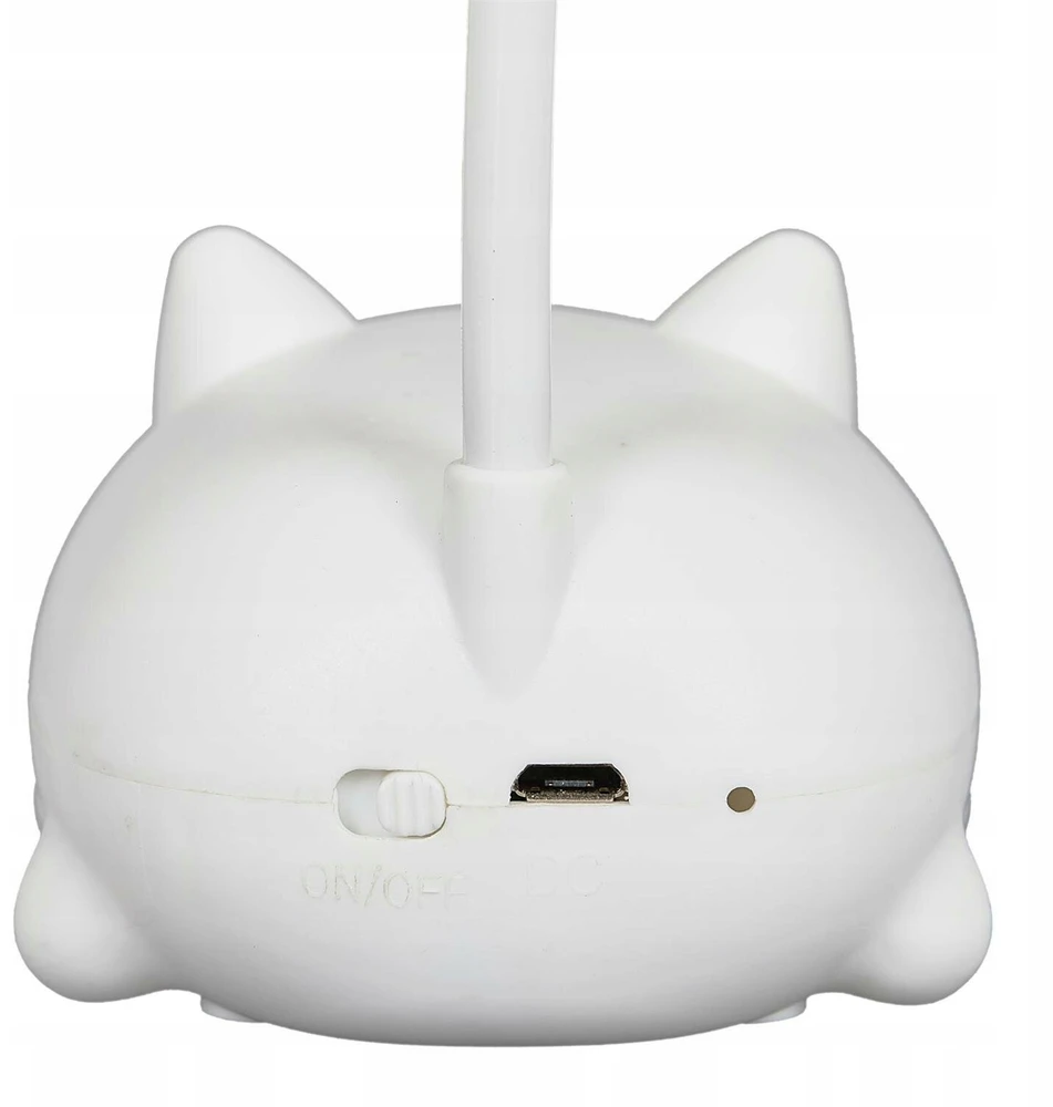 Intesi LAMKPA LED do pokoju dziecka Kitty balta USB