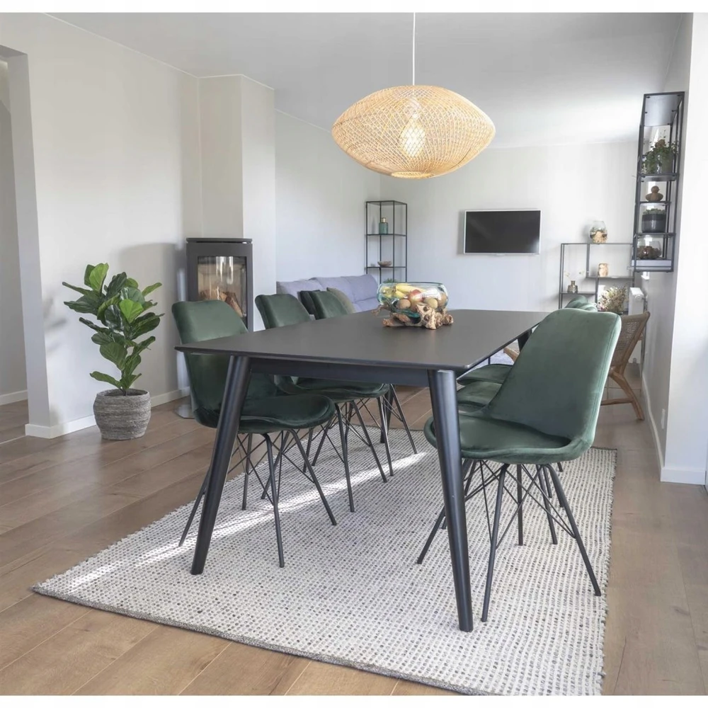 House Nordic Aps Intesi Oslo Velvet kėdė, tamsiai žalia (Dydis: universalus)