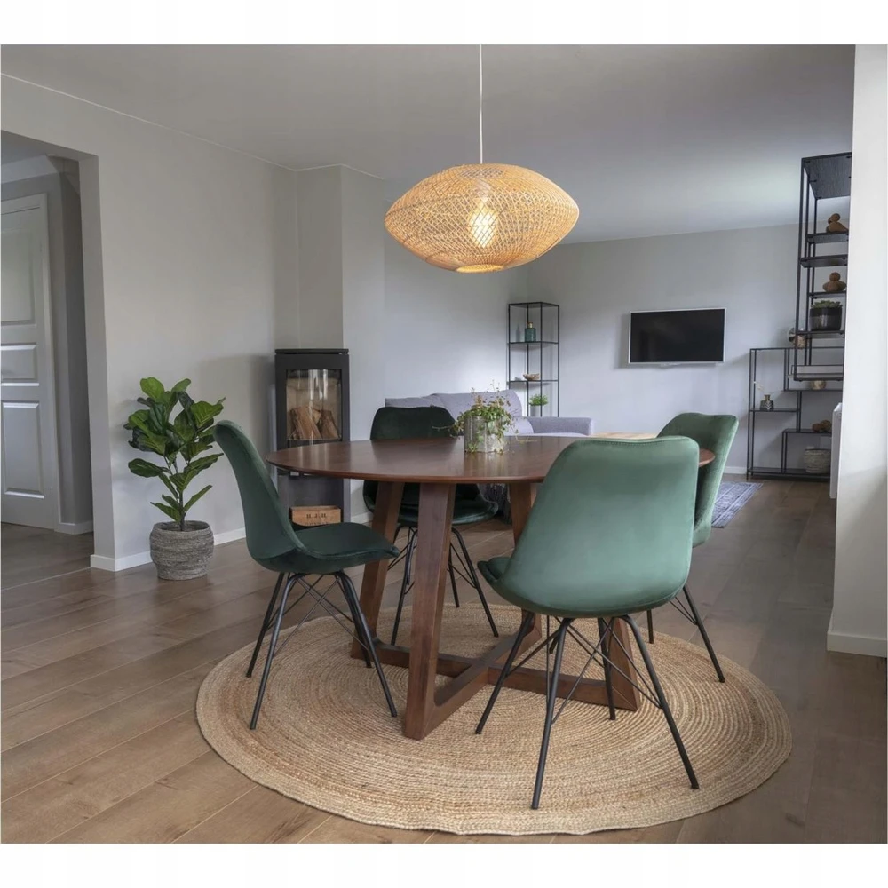 House Nordic Aps Intesi Oslo Velvet kėdė, tamsiai žalia (Dydis: universalus)