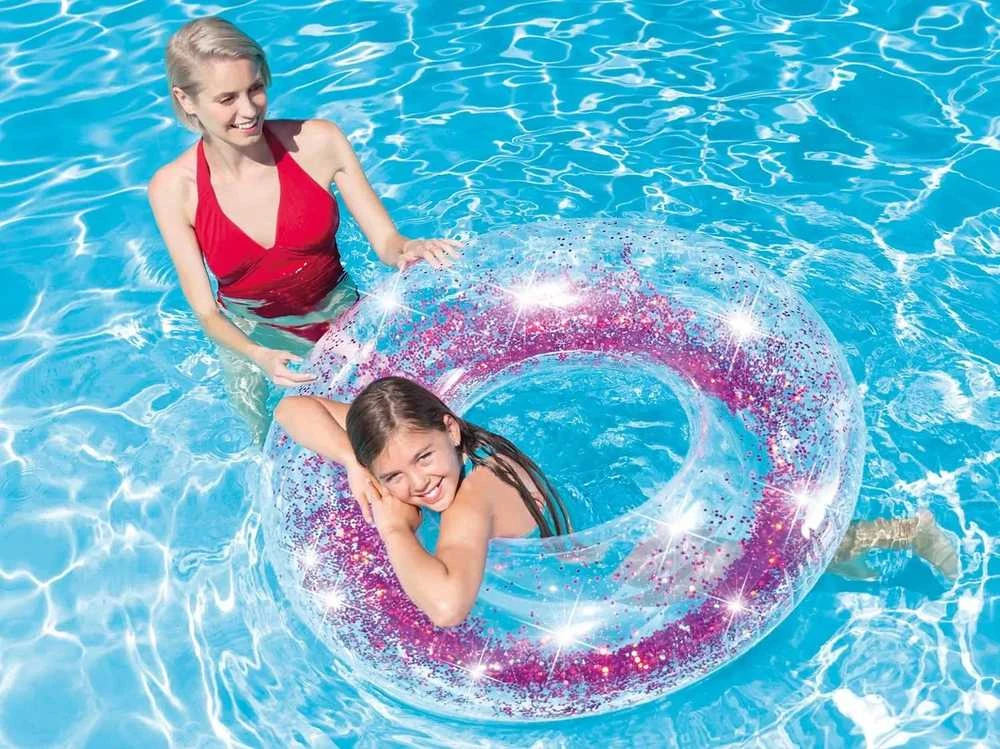 Pripučiamasis ratas INTEX GLITTER 56274NP, Ø 119 cm