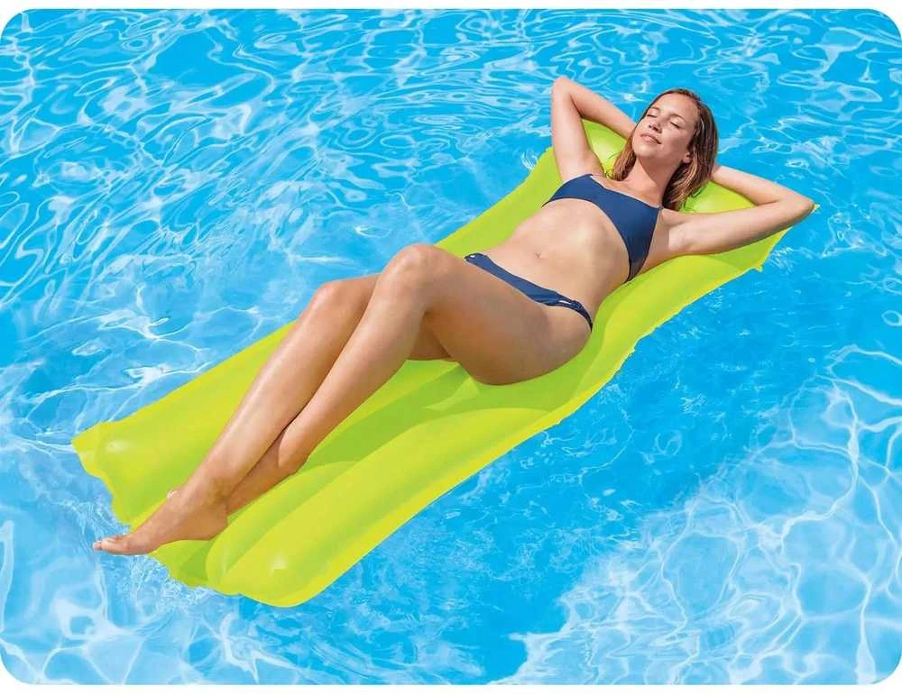 Intex 59717 geltonas plaukimo čiužinys