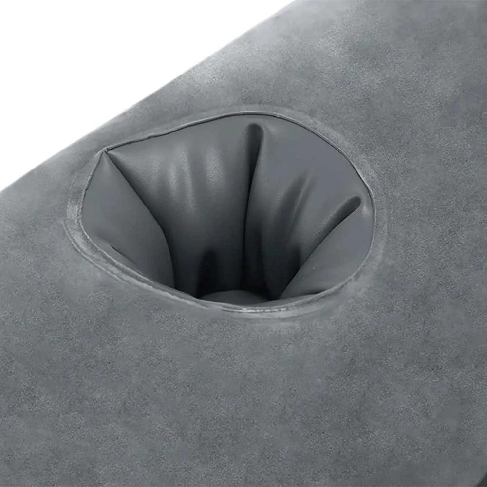 Intex Išskleidžiama sofa, tamsiai pilkos spalvos, 117x224x66cm