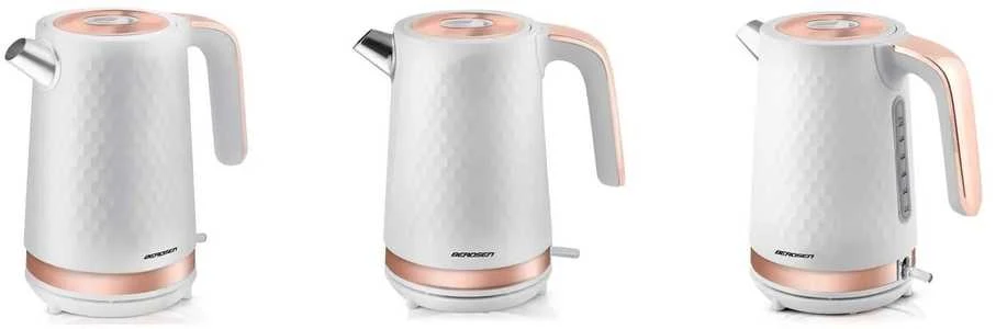 Intex Elektrinis virdulys 1,7 l Berdsen BD-705 baltas ir varinis