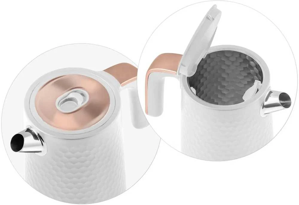 Intex Elektrinis virdulys 1,7 l Berdsen BD-705 baltas ir varinis