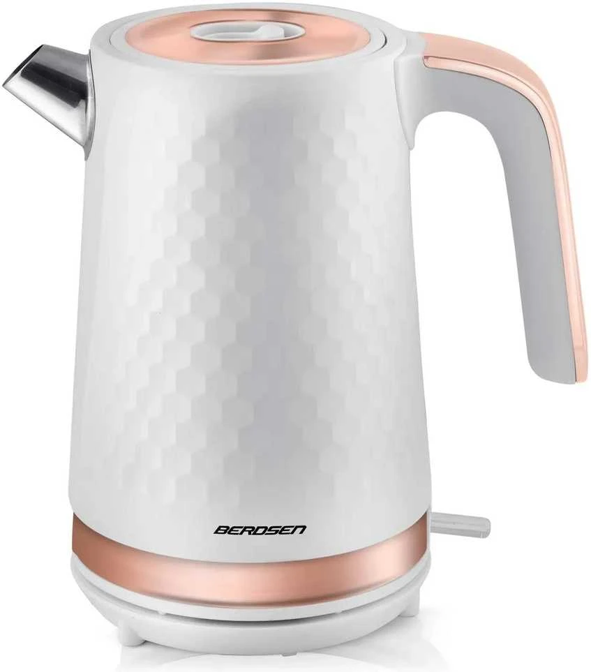 Intex Elektrinis virdulys 1,7 l Berdsen BD-705 baltas ir varinis