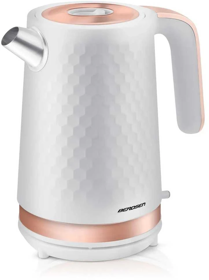 Intex Elektrinis virdulys 1,7 l Berdsen BD-705 baltas ir varinis