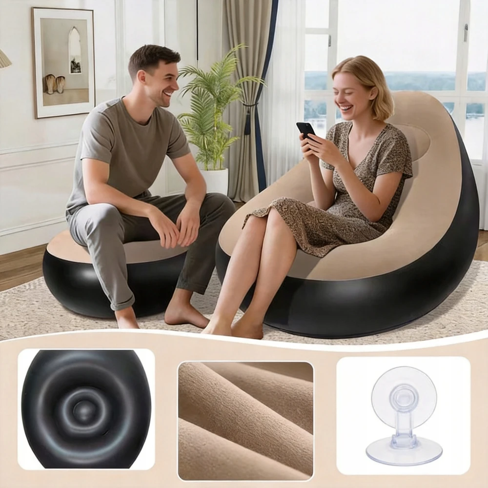 Fotelis Intex PRIPUČIAMA KĖDĖ, ČIUŽINIS, ATRAŠKĖ KOJOMS, LENGVAS SULANKSTAMAS PUPAS SU ELEKTRINIU SIurbliu