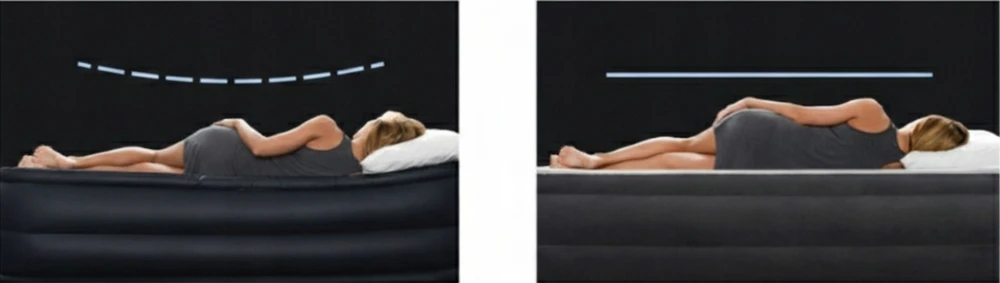 Intex Pripučiamas čiužinys su akumuliatorine pompa 190 × 100 × 40 cm veliūras