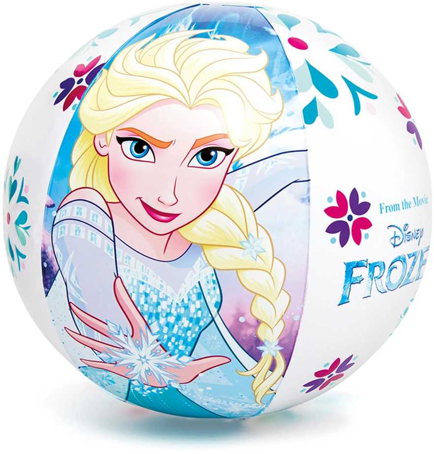 Intex Pripučiamas paplūdimio kamuolys „Disney Frozen“, 51 cm skersmuo, „Bestway 58021“