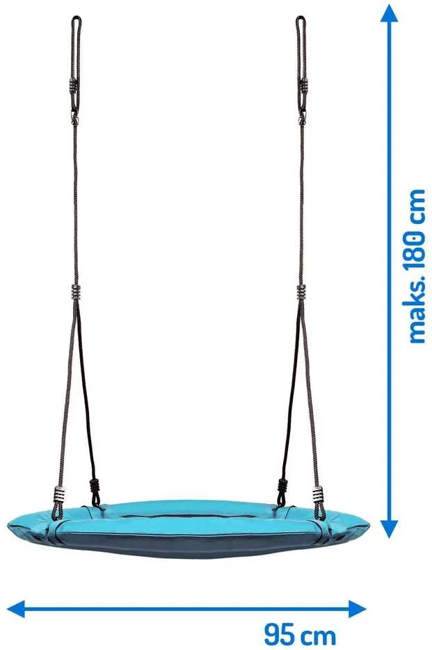 Intex Swingo XXL turkio spalvos sūpynės, gandro lizdas, 95 cm