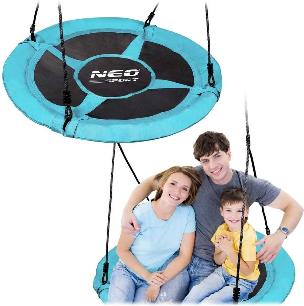 Intex Swingo XXL turkio spalvos sūpynės, gandro lizdas, 95 cm