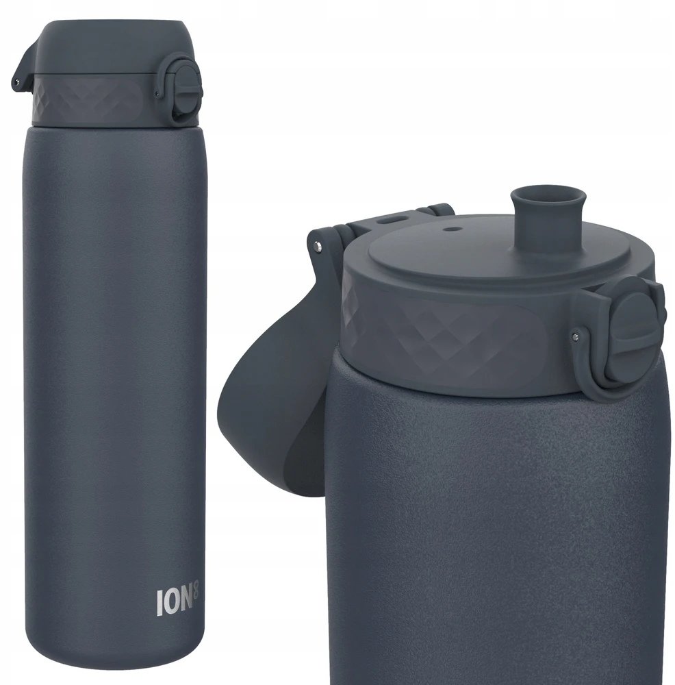 Gertuvė Ion8 1.2l Nerūdijančio Plieno Butelis Ash Navy - Vienos Sienelės