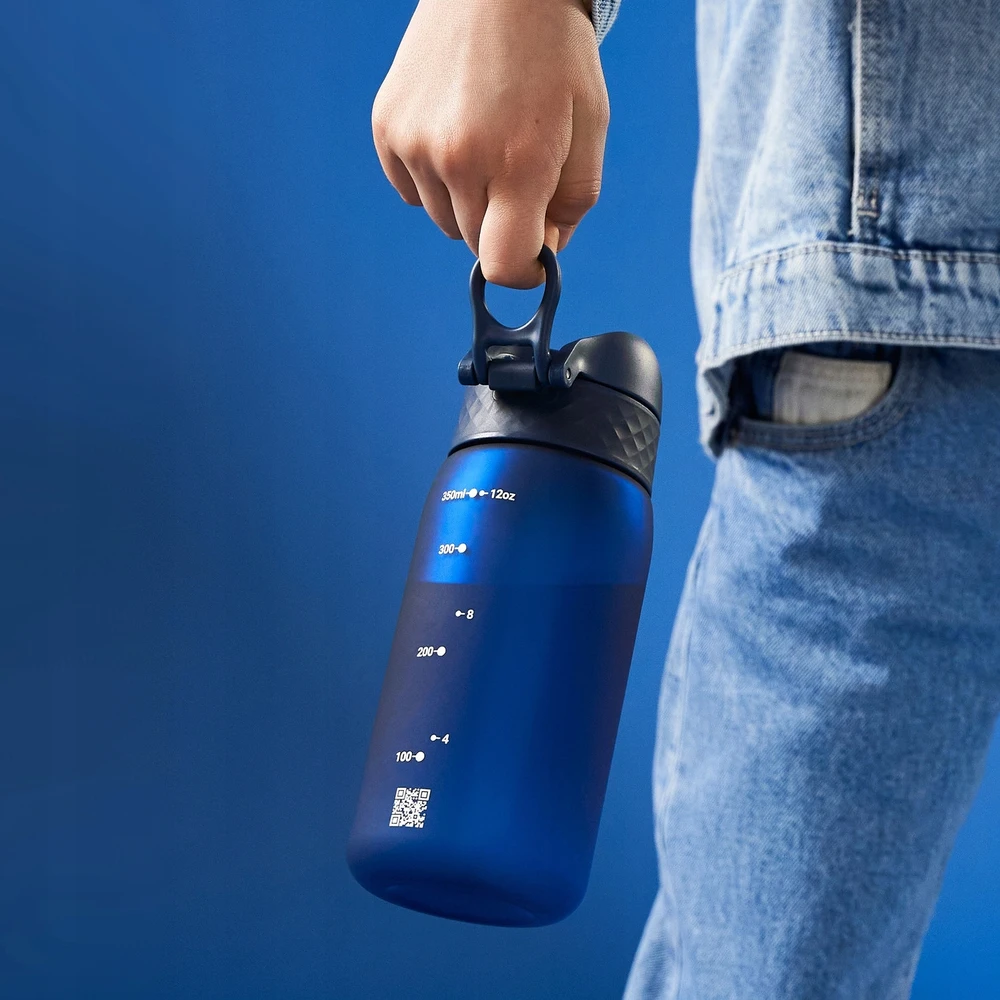 Gertuvė Ion8 350 ml bidonas su šiaudeliu – patogus ir higieniškas