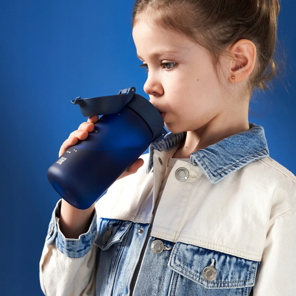 Gertuvė Ion8 350 ml bidonas su šiaudeliu – patogus ir higieniškas