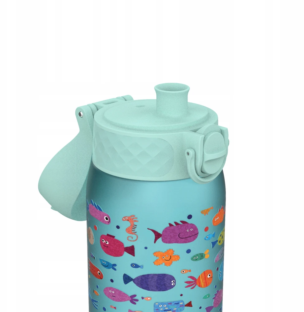 ION8 Buteliukas 350ml Fish butelka bidon do szkoły lub przedszkola