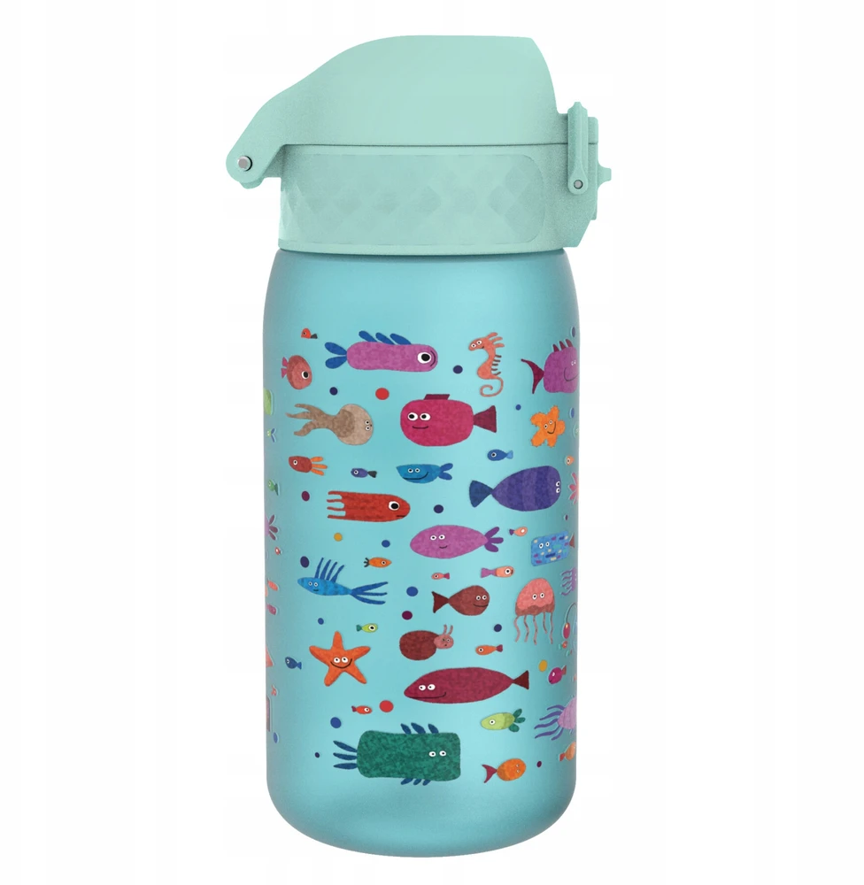 ION8 Buteliukas 350ml Fish butelka bidon do szkoły lub przedszkola