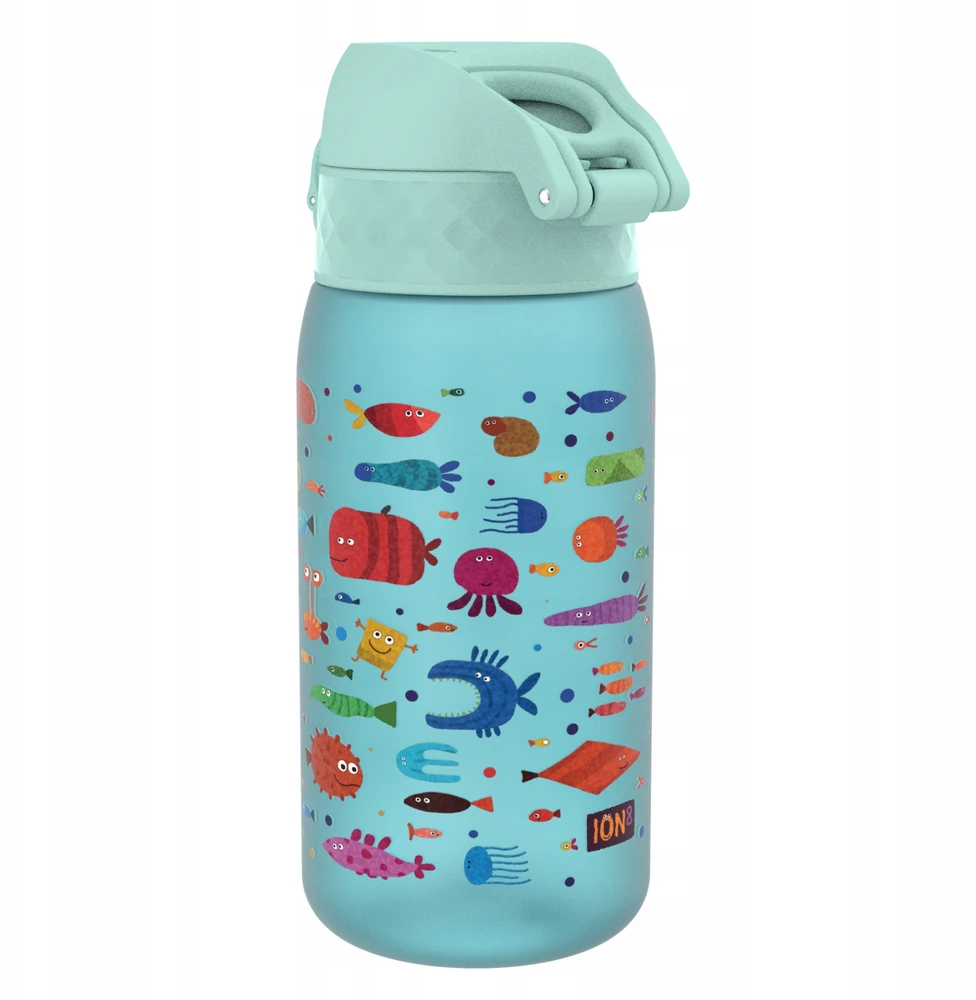 ION8 Buteliukas 350ml Fish butelka bidon do szkoły lub przedszkola