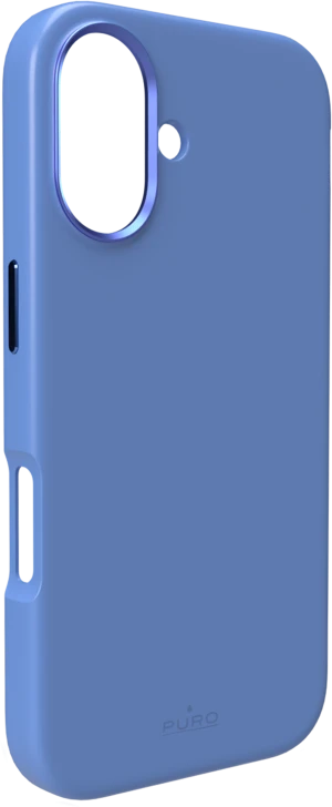 Silikoninis Puro Icon Mag Pro MagSafe Apple iPhone 16 - dėklas telefonui mėlynos spalvos