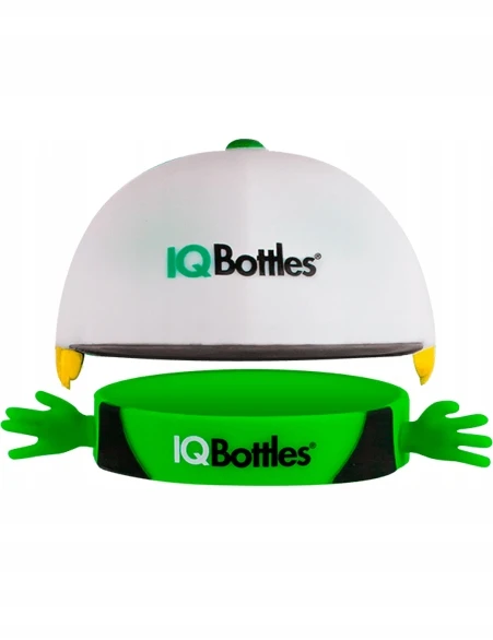 Gertuvė Iqbottles Vandens butelis 2in1 Rožinė Baltas Hair