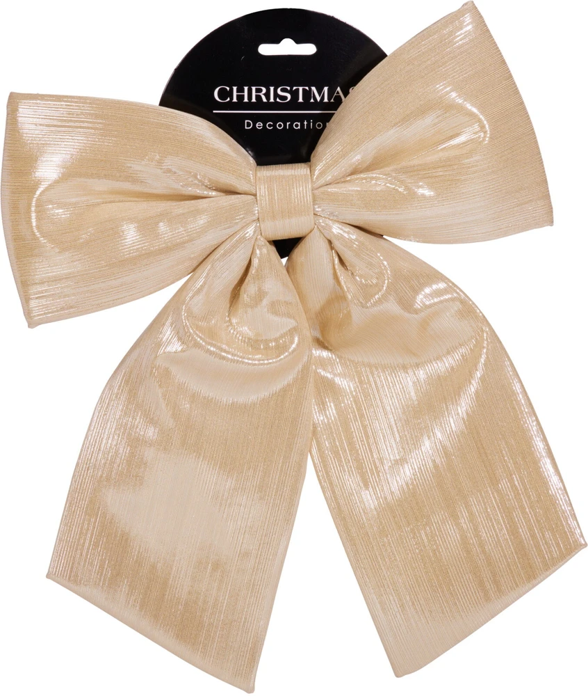Christmas Tree toy Decoris Bow. auksinis. poliester