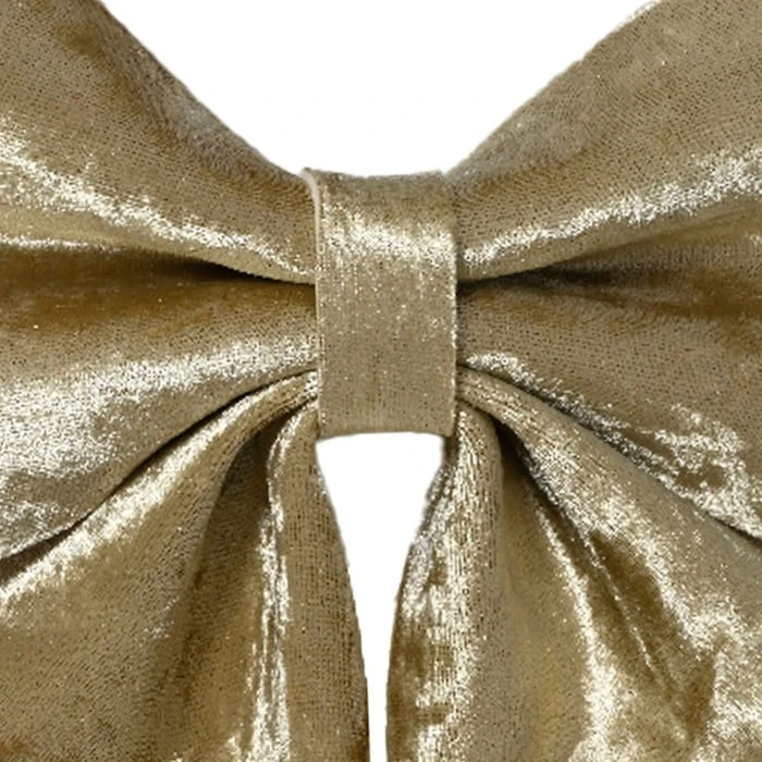 Christmas Tree toy Decoris Bow. auksinis. poliester