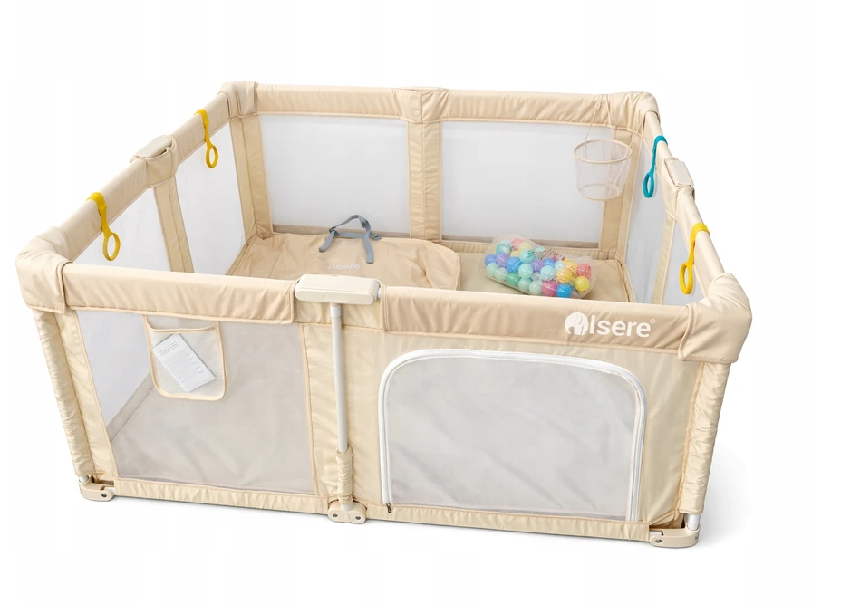 Isere VAIKŲ ŽAIDIMAS SULANKSTAMAS PREMIUM 150x180 MAT RUMULIAUS KREPŠELIS GREITAS LANKSTYMAS