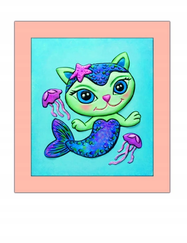 Išgaubtas paveikslas Fantasy Mermaid 200x50 mm Mirage Hobby