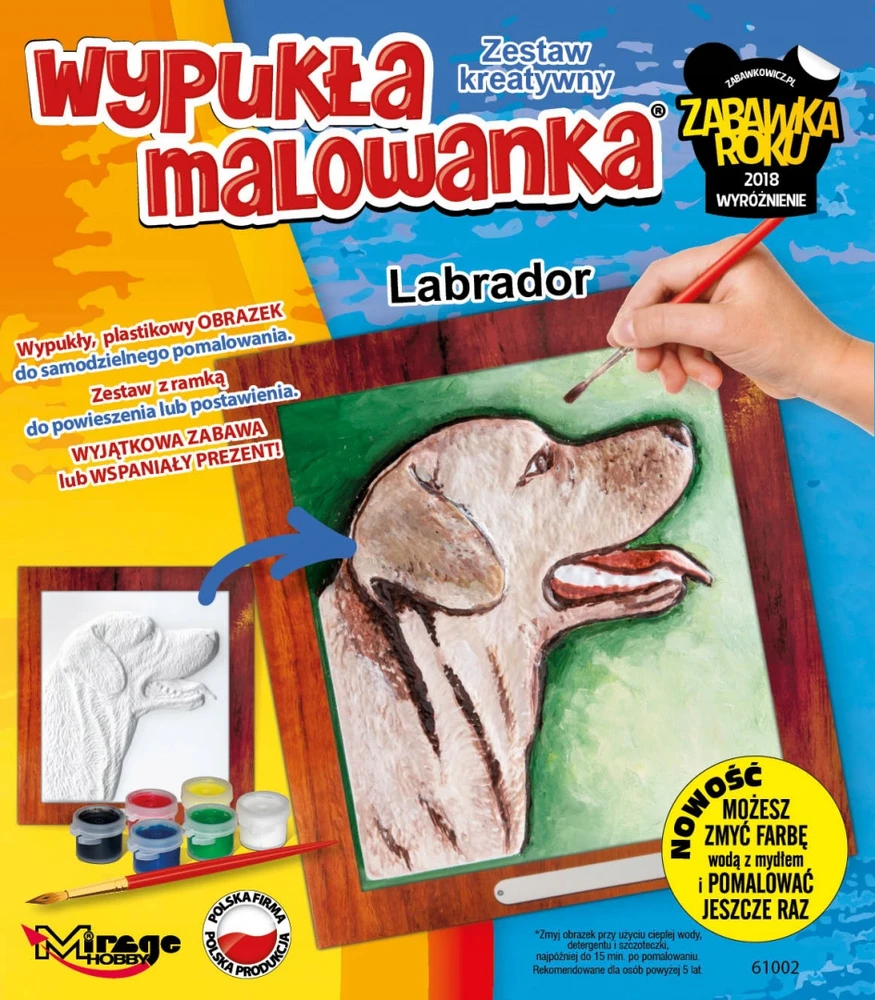 Išgaubtas paveikslas Šunys - Labradoras - Mirage Hobby