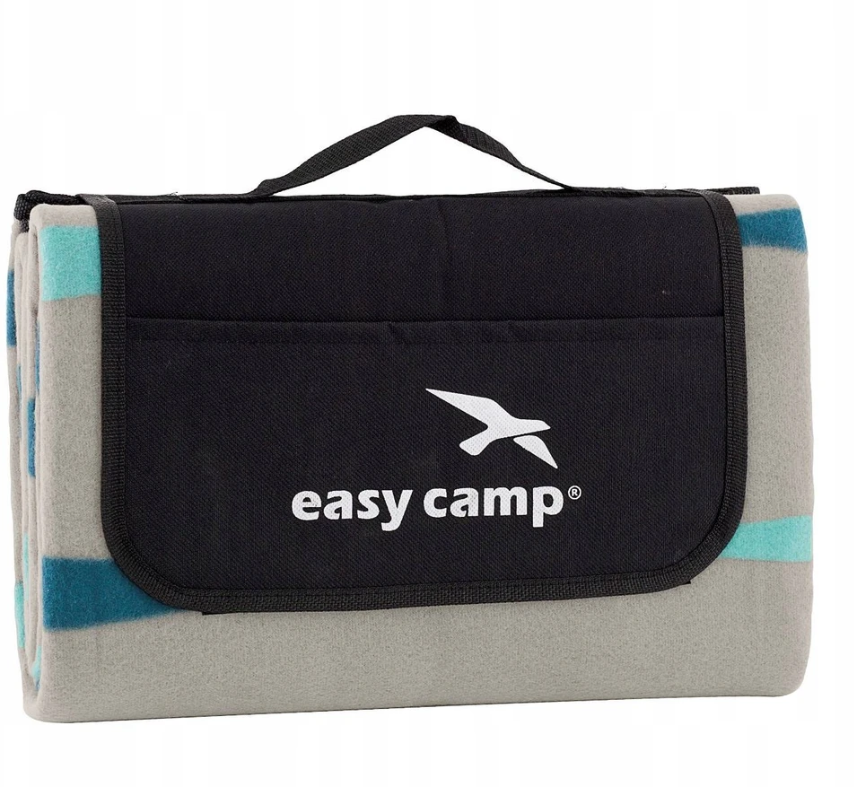Iškylų kilimėlis Easy Camp Backgammon 170x135 cm, pilkas