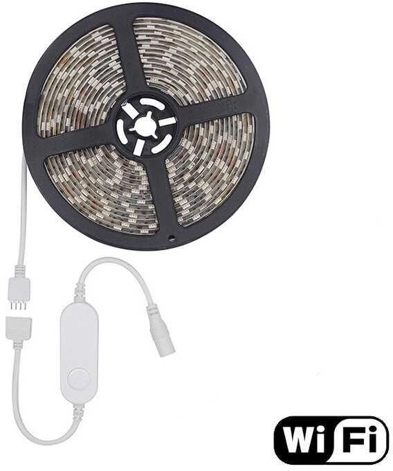 Išmanioji LED juosta su valdikliu (5m) Feelspot FS-LSC02W Wi-fi, RGB, Tuya
