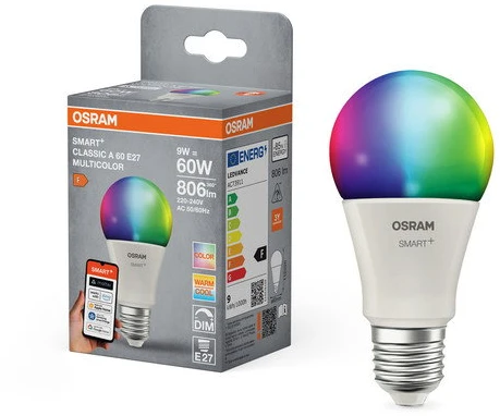 Osram LEMP LED SMART 4.8W/827 230V FL RGBW E27