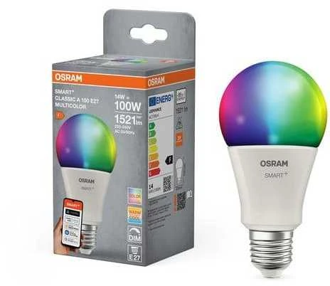 Osram LEMP LED SMART 4.8W/827 230V FL RGBW E27