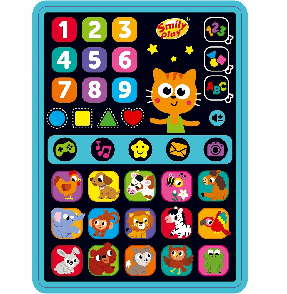 Išmanioji planšetė įgyja žinių su katinu Ignacu - Smily Play