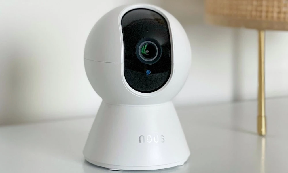 Wi-Fi kamera W5, 3MP, PTZ valdoma 360°, TUYA / Smart Life, NOUS