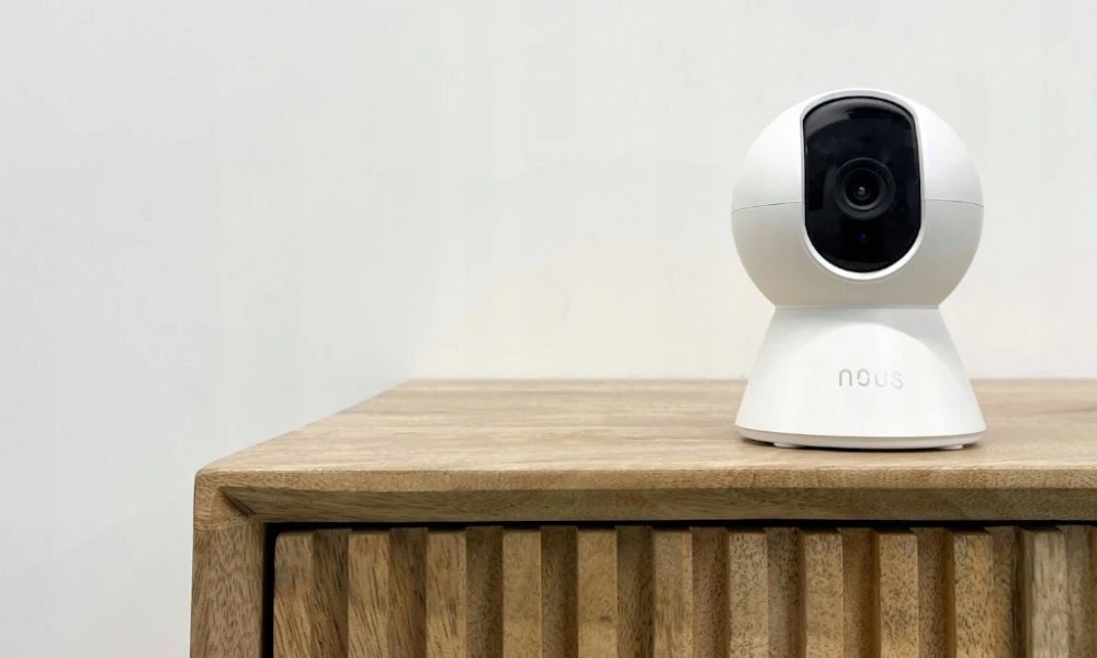 Wi-Fi kamera W5, 3MP, PTZ valdoma 360°, TUYA / Smart Life, NOUS