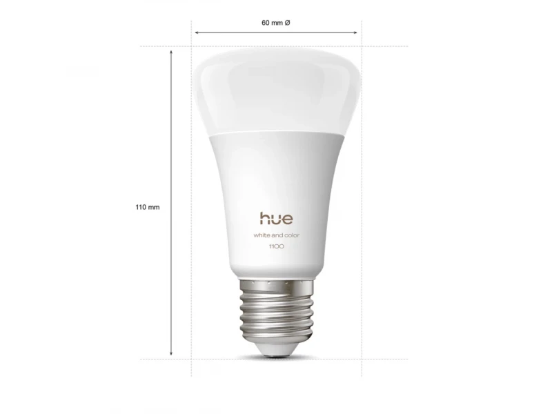 „Philips Hue Bridge Pro“ + 2 x E27 + šviesos reguliatorius