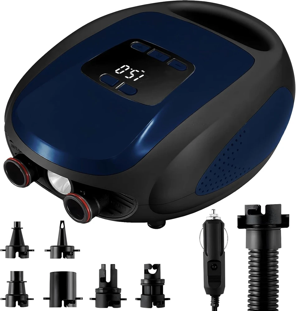 IŠMANUS ELEKTRINIS PATIKIMO SIURBLYS SU LCD AUTO-STOP 6 PRIEDAIS 110W 20PSI