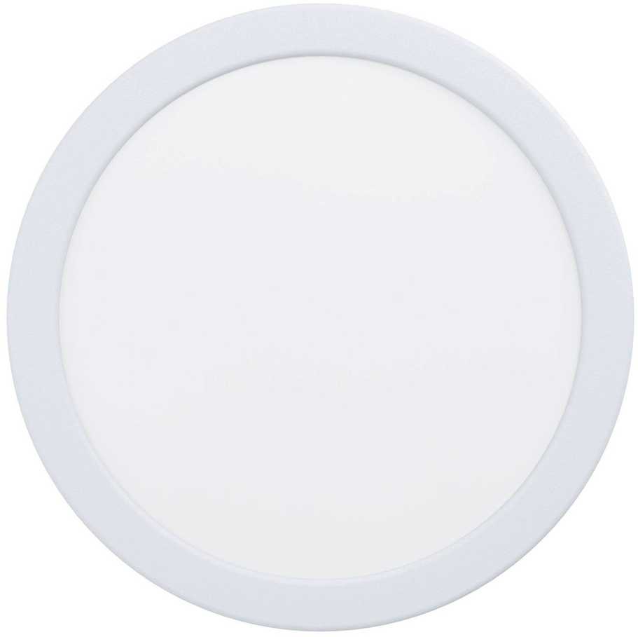 Lubinis šviestuvas Išmanus įleidžiamas LED šviestuvas EGLO FUEVA-Z, IP44, 16,5W, 2700-6500K, 2100lm, balt.,Ø21,6cm, APP